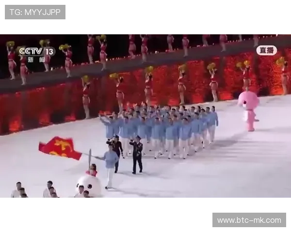 粤港澳三地代表团开幕式同步入场，全场高唱《我和我的祖国》